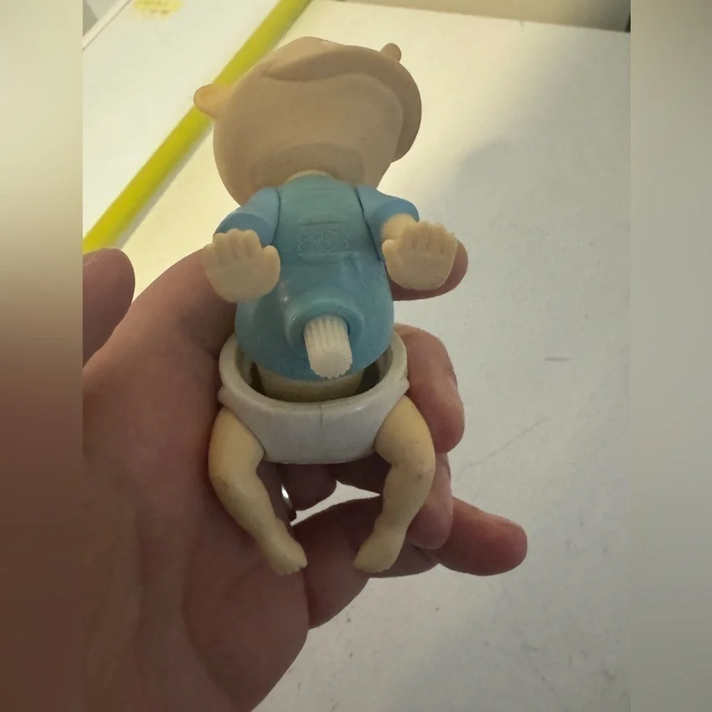 Vintage Rugrats Wind up Tommy Pickles Crawling Baby 1998 Fully functioinal